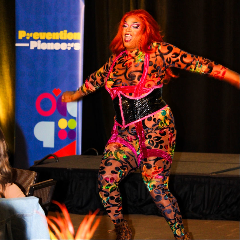 Drag Queen at Prvention Pioneers